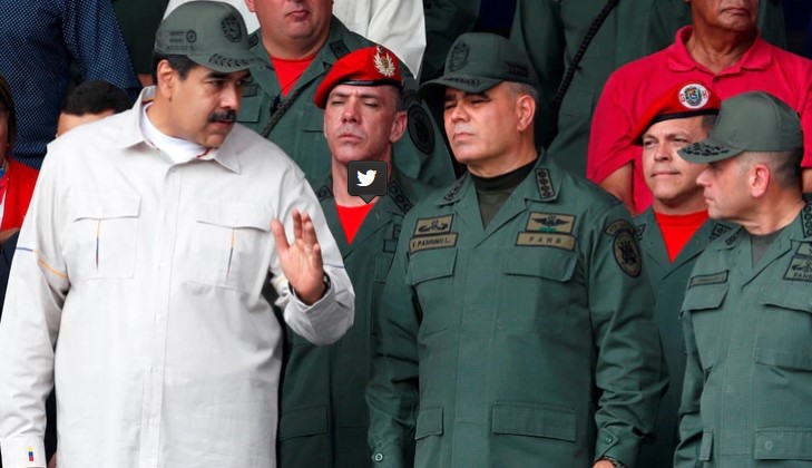 Cúpula militar de Maduro dijo que EEUU desea “desintegrar el territorio venezolano”
