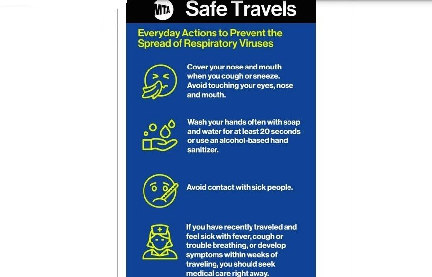 Coronavirus: Metro de Nueva York recomienda quedarse en casa si hay síntomas para evitar contagios