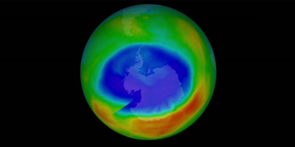 La evolución del agujero de ozono sobre el Polo Sur “ha crecido considerablemente” en las últimas dos semanas