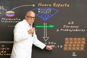 “No se coma la luz”: Jorge Rodríguez amenazó a Alfredo Díaz tras nuevos contagios en Nueva Esparta (VIDEO)