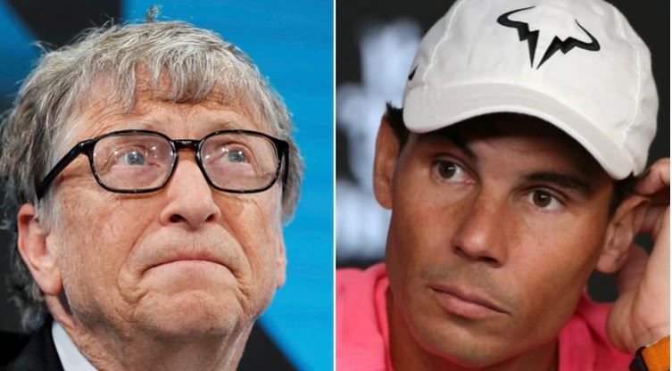 El día que Bill Gates le anticipó a Rafael Nadal la crisis mundial por el coronavirus