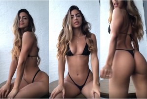 ¿Eso es un bikini o una telita? El sensual reto de la cubanita más sexy de Instagram (VIDEO)