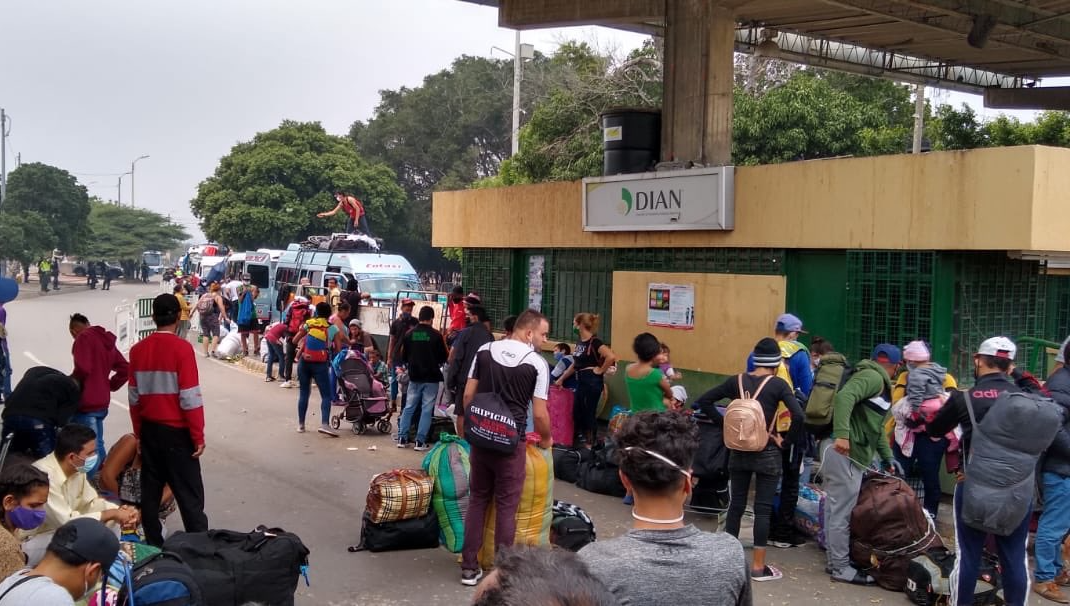 Más de 500 venezolanos regresaron por Cúcuta