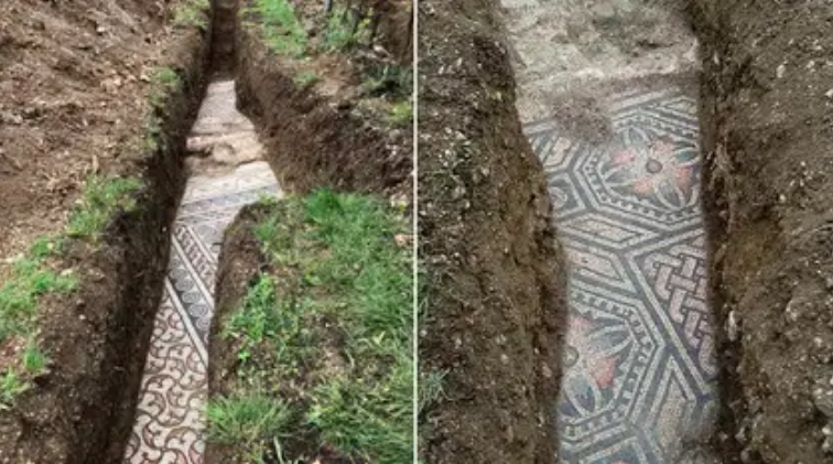 Arqueólogos italianos descubrieron en Verona un mosaico de la antigua Roma en perfecto estado (FOTOS)