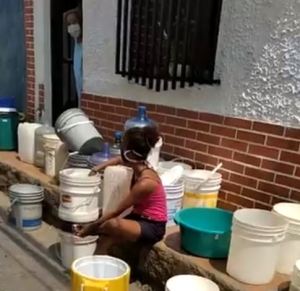 Vecinos de El Guarataro se quedaron sin agua durante la pandemia (VIDEO)