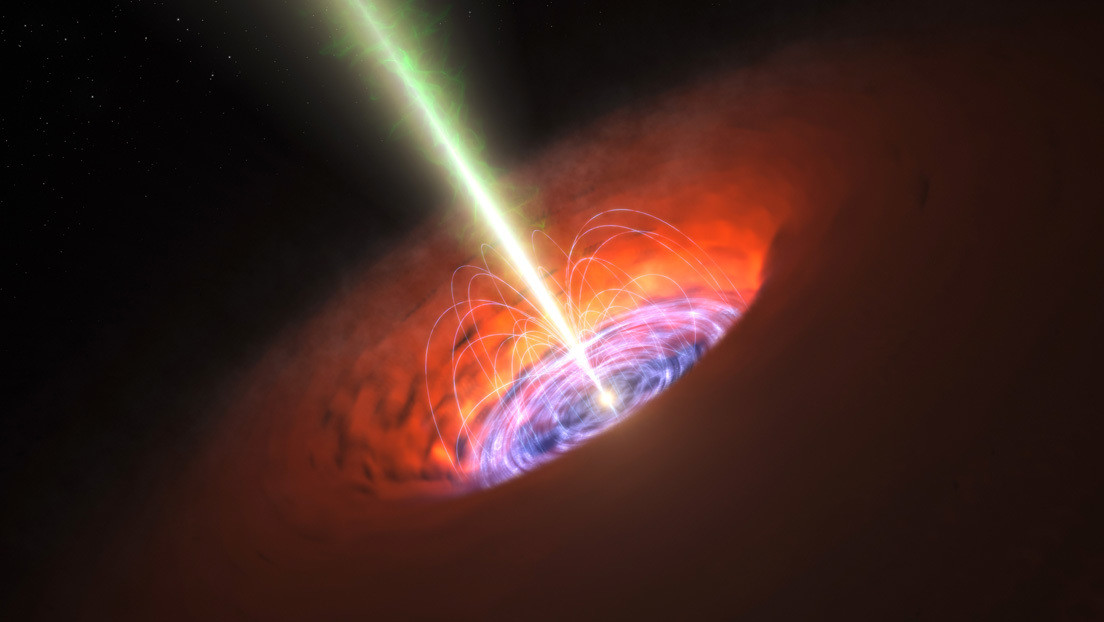 Astrofísicos encontraron un vínculo entre neutrinos que llegan a la Tierra y los agujeros negros