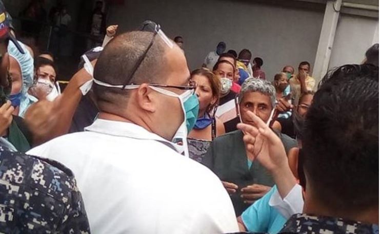 Policía retuvo a médico en Barquisimeto por no “acatar” una orden fuera de lugar (Fotos)