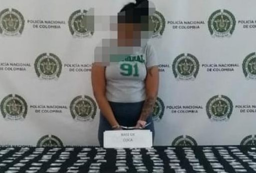 Capturaron a venezolana con más 200 papeletas de cocaína en Medellín