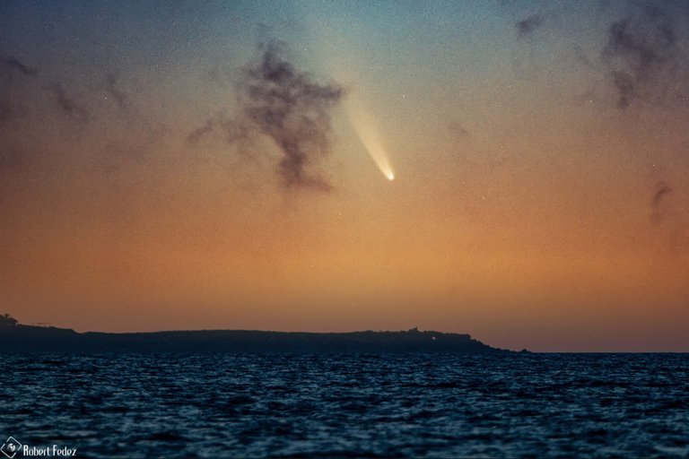 ¡HERMOSO! Así se vio el cometa Neowise sobre Cancún (Fotos)