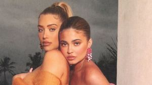 Kylie Jenner posó en faja junto a su sensual “gemela” y explotó las redes (FOTOS)