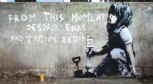 Italia entrega a Francia el Banksy robado en el Bataclán