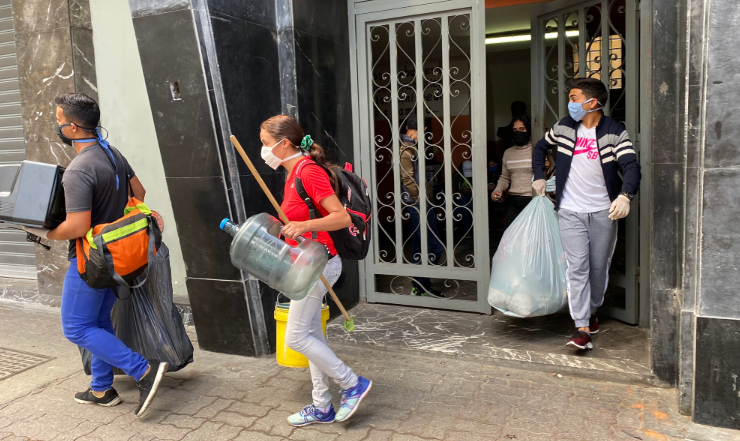 Al menos siete estudiantes residenciados en el centro Livia Gouverneur dieron positivo por coronavirus