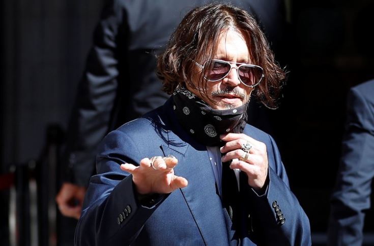 Johnny Deep ganó una demanda contra la Unión de Libertades Civiles