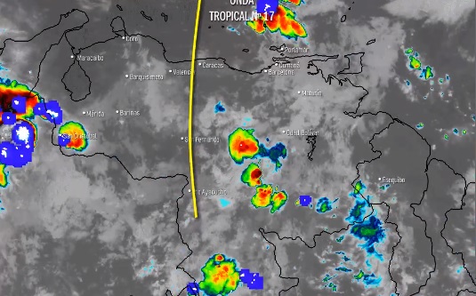 El estado del tiempo en Venezuela este miércoles #1Jul, según el Inameh