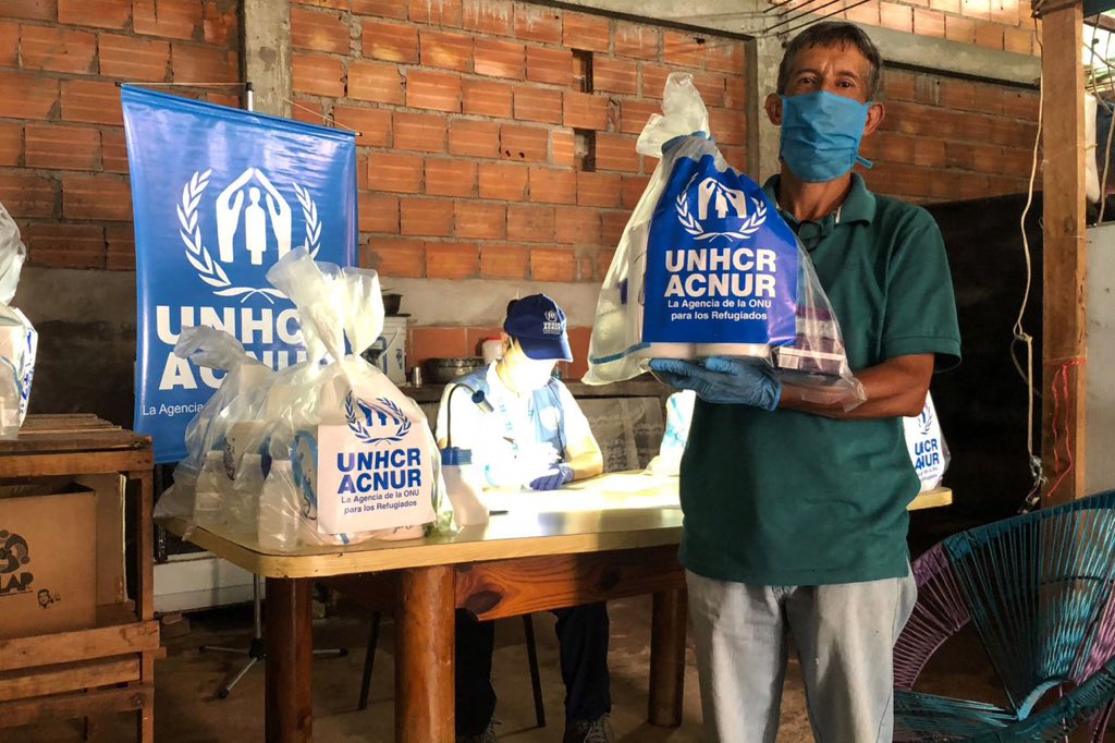 Acnur entregó kits de higiene por la pandemia del Covid-19 en Táchira (fotos)
