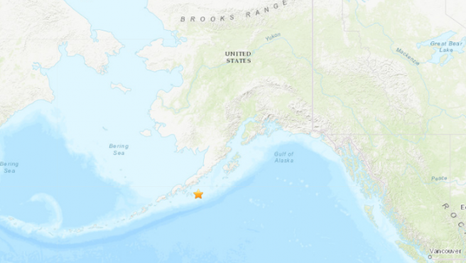 Terremoto de 7,8 sacudió Alaska, al norte de EEUU