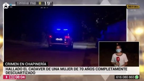 Hallan el cadáver de una mujer en Madrid descuartizada y enterrada en un parque