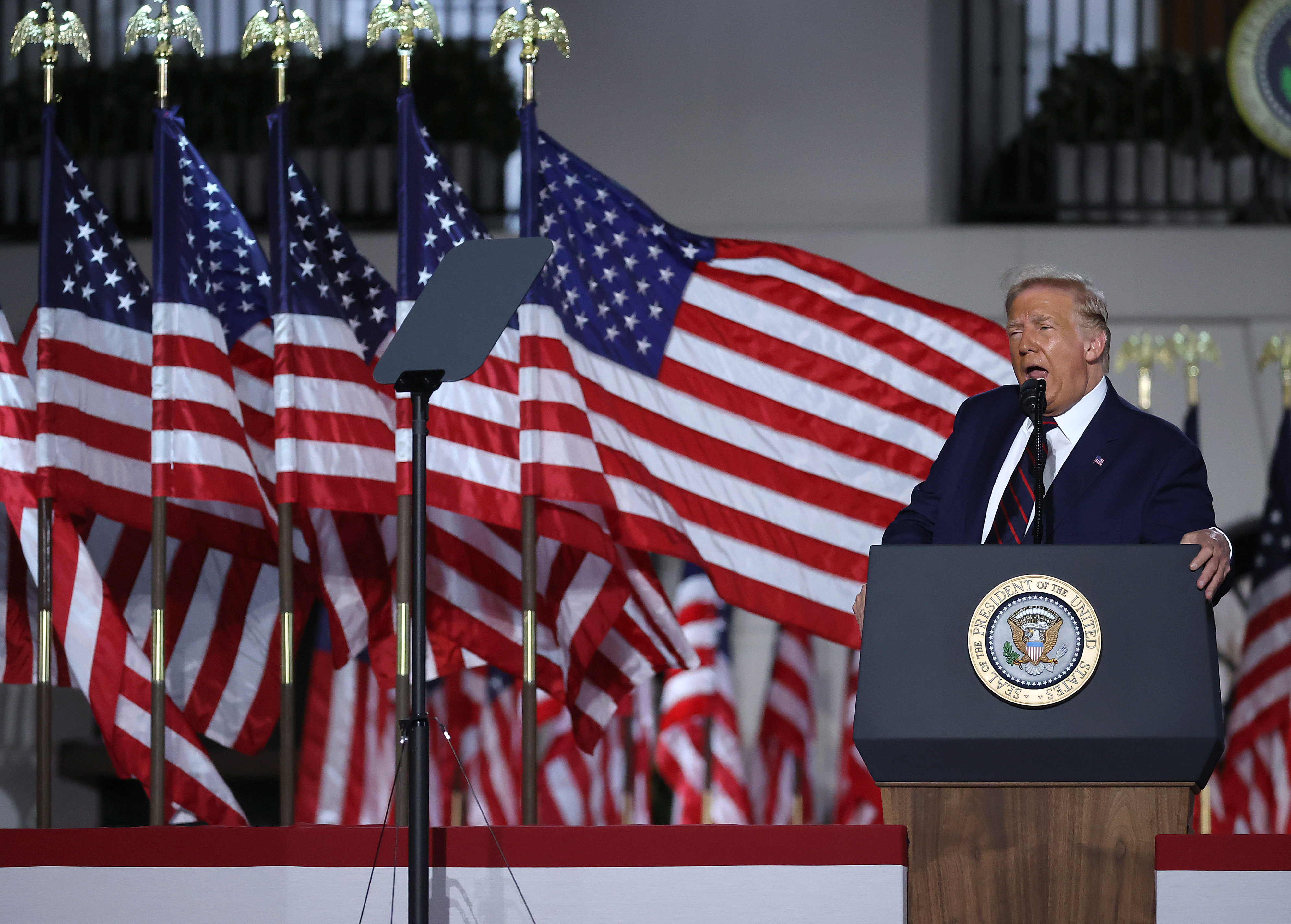 Trump llama a Biden destructor: “No vamos a permitir que una agenda socialista ponga en peligro nuestro destino”