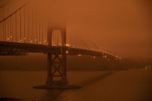 California amaneció con un cielo naranja “apocalíptico” por los  incendios (VIDEO)