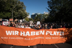 Protestas en Berlín para reclamar a la UE que abra sus puertas a la inmigración