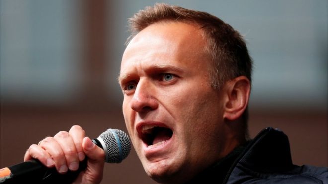 Opositor ruso Navalny acusa a Putin de estar “detrás” de su envenenamiento