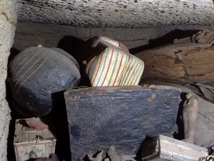 Descubren 27 sarcófagos de más de 2.500 años de antigüedad en Egipto (FOTOS)