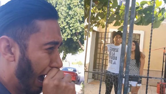 EN VIDEO: Quería reconquistar a su ex con romántica serenata pero la encontró con otro, su reacción se hizo viral