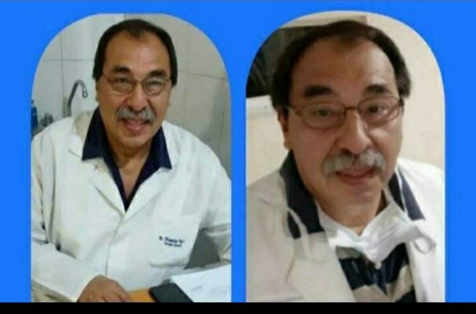 Falleció el cirujano Diomedes Peña tras complicaciones por el Covid-19