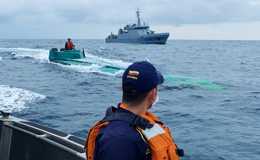 EN FOTOS: Incautaron en Colombia otro narcosubmarino con más de dos toneladas de cocaína