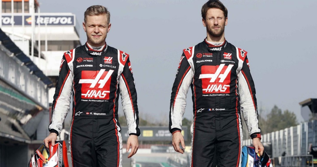 Kevin Magnussen y Romain Grosjean se separarán del Haas F1 Team al concluir la temporada
