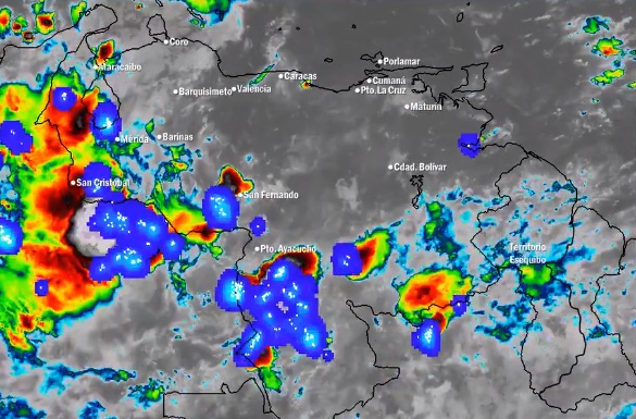 El estado del tiempo en Venezuela este miércoles #30Jun, según el Inameh