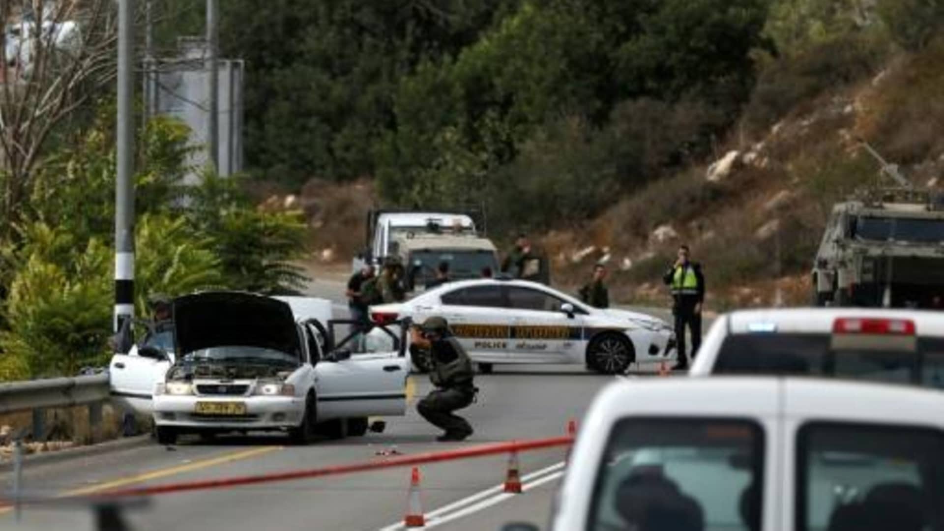 Policías israelíes matan a palestino sospechoso de ataque con un coche