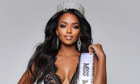 Asya Branch, la afroamericana que hace historia al convertirse en Miss USA 2020