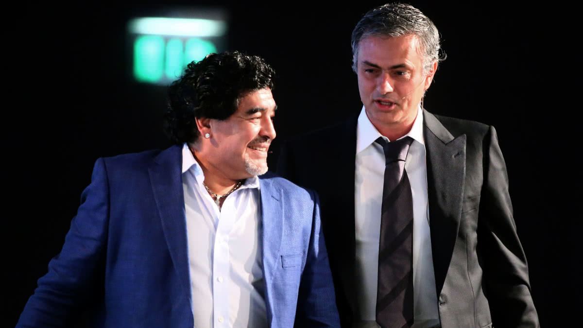 José Mourinho asegura que Maradona le apoyó en los momentos difíciles