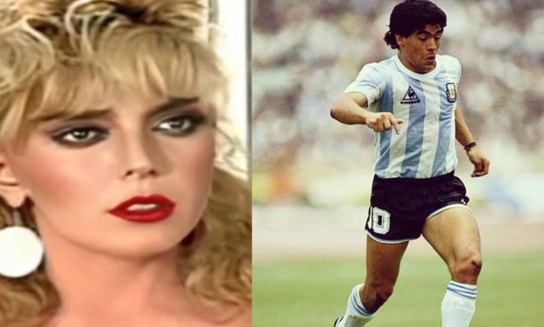 La actriz Merle Uribe reveló secretos de su fugaz romance con Maradona
