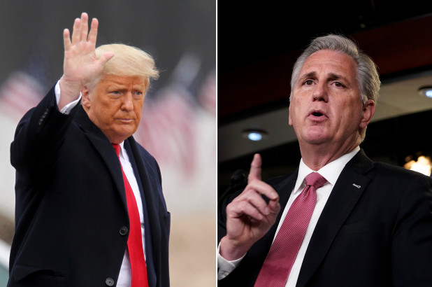 Donald Trump se reunirá con el representante Kevin McCarthy en Florida