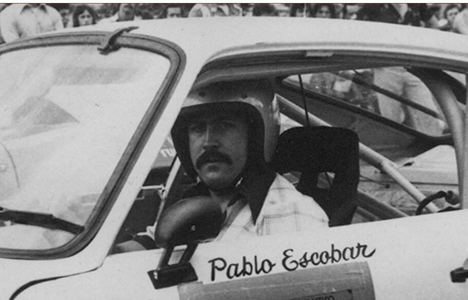 El oficio secreto de Pablo Escobar como piloto de carreras