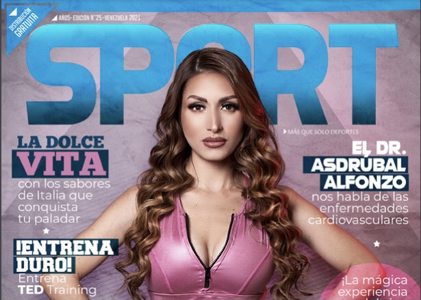 Erika Guerrero llenó de poder la nueva portada de Sport Magazine