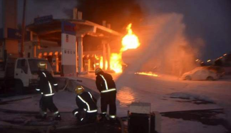 Disparo de un proyectil incendió una terminal petrolera saudita (Video)