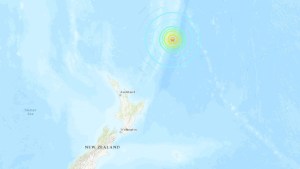 Centro de Alerta de Tsunami de EEUU pronosticó olas de tres metros tras sismos en Nueva Zelanda