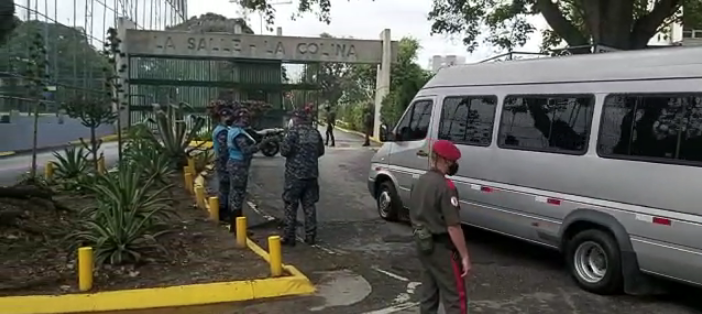 ¿Asistirá Maduro? Casa Militar ya llegó a La Salle (Videos)
