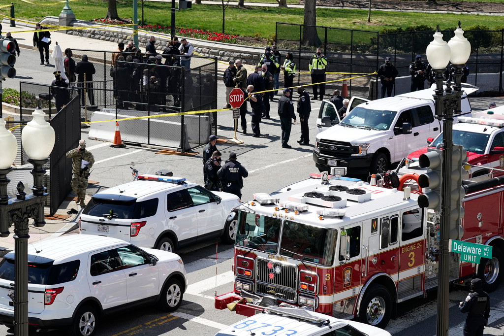 Sospechoso bajo custodia tras incidente en el Capitolio de Estados Unidos