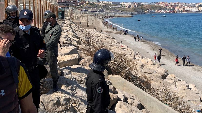 Volvió la calma a la frontera entre Marruecos y el enclave español de Ceuta