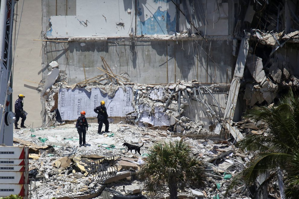 Un ingeniero experto en desastres investigará el derrumbe del edificio en Miami