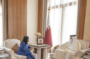 ¿Gastando los viáticos?: Delcy Eloína se fue a Qatar sin dar razones sobre su viaje (FOTO)