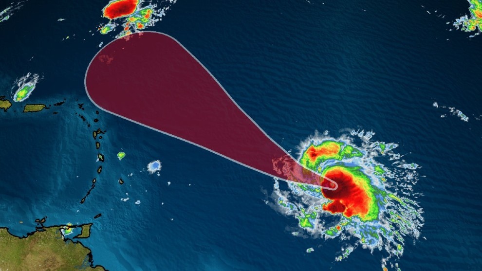 El Centro Nacional de Huracanes descarta trayectoria del huracán “Sam” hacia las islas del caribe
