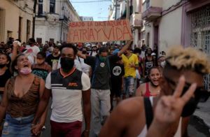 Cubanos denunciaron en la UE que pese a protestas el régimen no tiene intención de cambiar