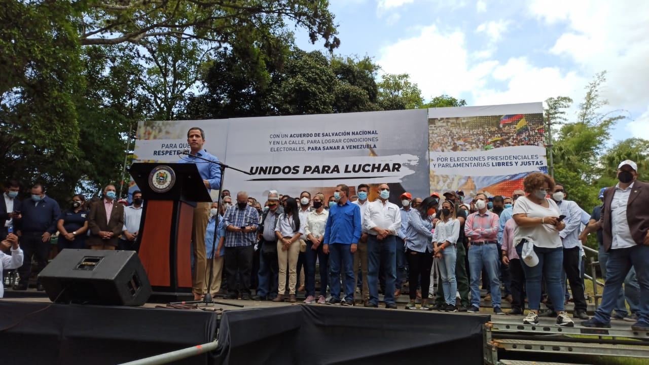 Guaidó: Maduro estás derrotado porque no tienes ningún título de legitimidad (VIDEO)