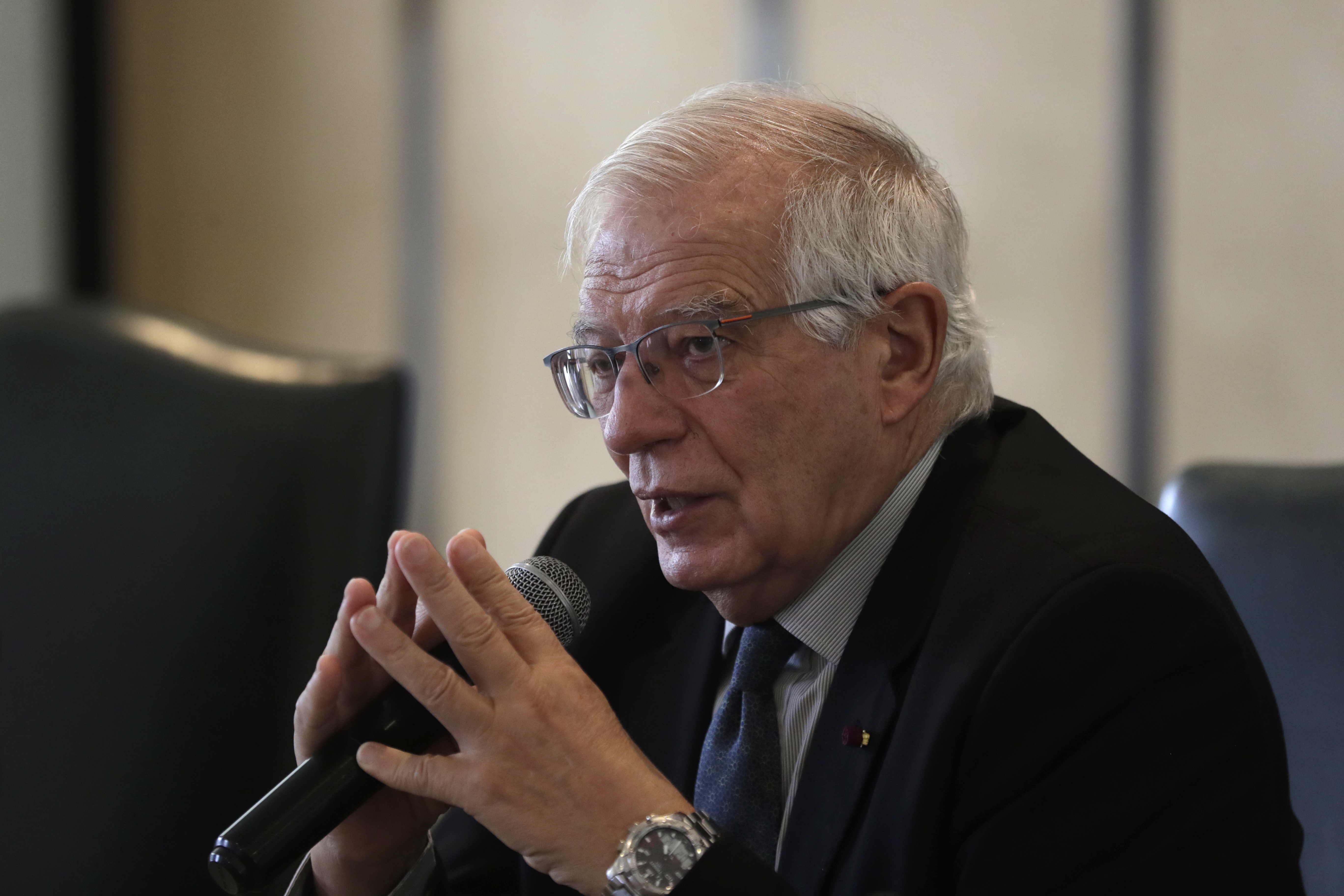 Borrell sobre las críticas por escándalo de corrupción en el Europarlamento: “Al menos aquí nosotros descubrimos y actuamos”