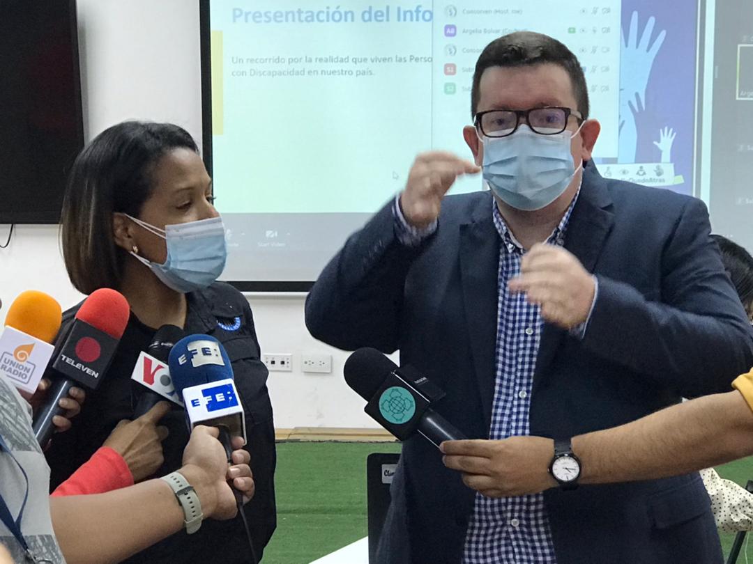 Consorven y Funvape presentó informe anual sobre DDHH de personas con discapacidad en Venezuela